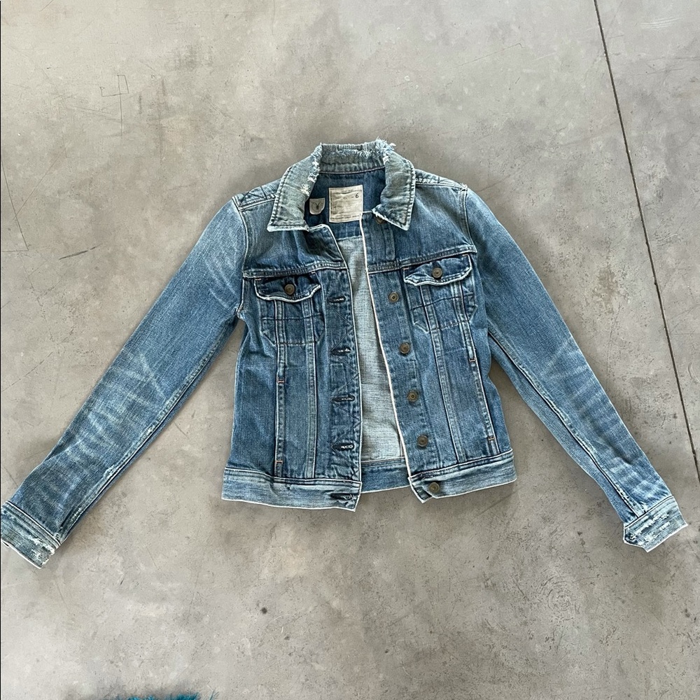 all saints jean jacket